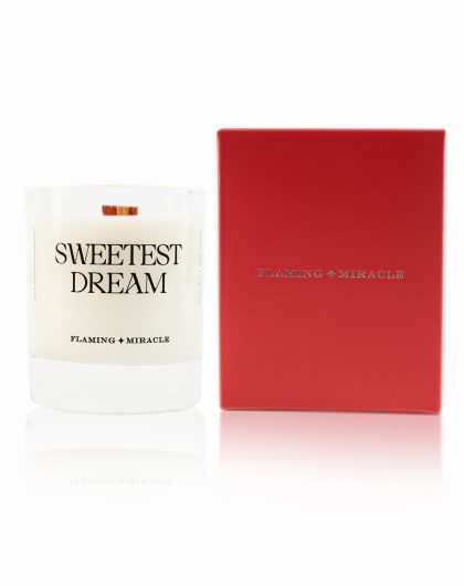 Soy wax aromatic candle  "Sweetest Dream"